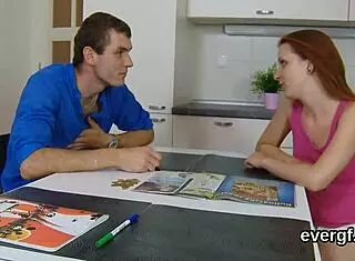 Man, this bankrupt guy lets his mate bang his ex-girlfriend for cash. What a wild deal!