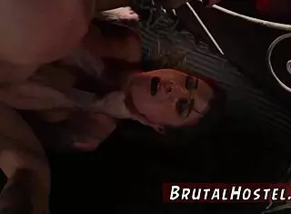 Felicity Feline and Jade bound in tiny anal bondage for excited tourists