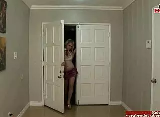 BLONDE SLUT WITH BIG NATURAL BOOBS GETS TITS CUMSHOT FROM BBC!