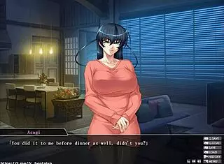 taimanin asagi 3 handjob scene