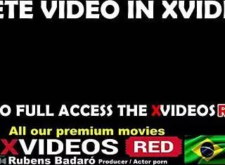 Rubens Badaro and Manu Fox share intense blowjobs in quarantine with big tits bouncing