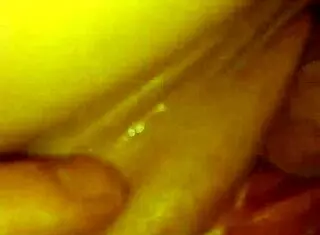 Amateur homemade film with the attractive wife in a personal setting