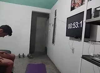 i'm doing my exercise routine today