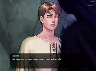 crazy big tits blonde chops wooden dick hard