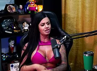 Pampam Shows Commission Front And Leaves Ruan Drooling - Papum No Barraco Podcast Complete In Sheer Red