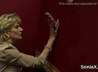 look at sonia's huge tits on display