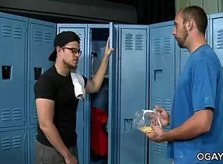 i love sucking that hairy mature cock in the locker room