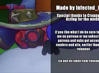 Moji from Paladins in a Wild Furry Anime Loop with Sound