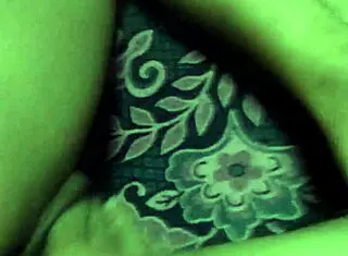 Girl masturbates with fingers intensely