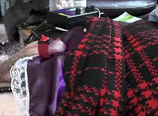 Quick estim leads to intense orgasm!