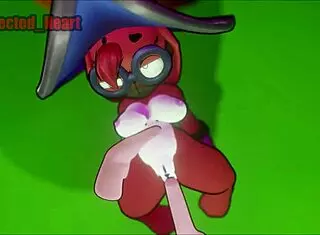 Moji from Paladins in a Wild Furry Anime Loop with Sound