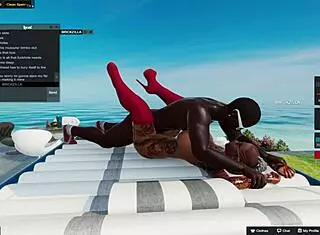 I'm enjoying this tasty big black cock