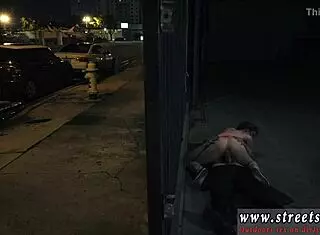 Bound guys make passes at cute teen in glasses!