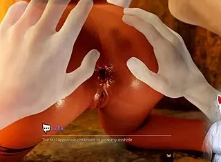lara in croft adventures ep 8 getting her ass fingered 😏