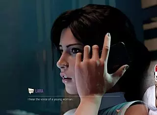 lara croft masturbates