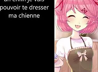 Hentai femdom JOI with iceplay, petplay, and CBT instructions