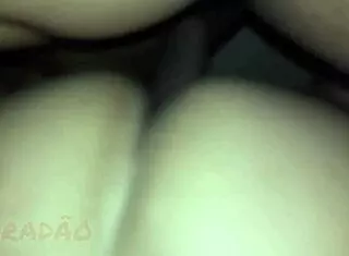 I cum hard through my ass with this latina bbw