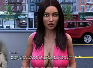 In Race of Life ep 10, I give a handjob to that milf on the parkin lot, her big tit's bouncin!