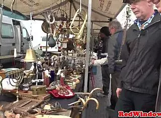 That Fine Amsterdam Girl Gets Cumsprayed on Camera During Striptease