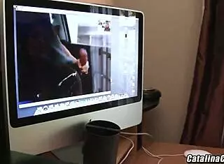 Madelyn Marie's threesome with Cindy Behr.