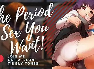 kinky period sex roleplay with boyfriend voice 😈