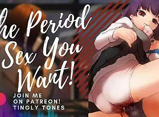 kinky period sex roleplay with boyfriend voice 😈