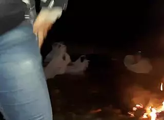 Did the neighbor catch us masturbating?