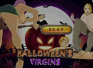 Halloween Virgins Turn into Slutty Girls Fucking for First Time