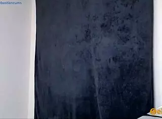 guy exploring his solo gay side in private moments