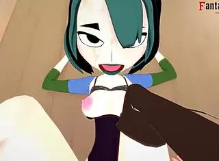 Gwen's getting it on in Total Drama