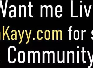 Nina Kayy, are you fingering that wet plump pussy yet?