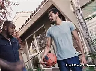 I watched big black cocks tag team the kinky tutor in a threesome