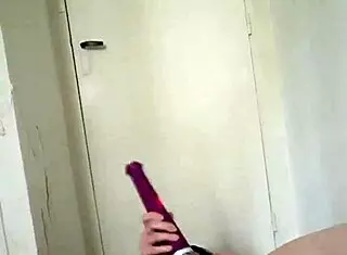 French Slave's Intense Solo BDSM Emotions Unleashed