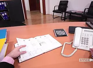 Linda Moretti takes on a new assignment with hardcore sex in the office