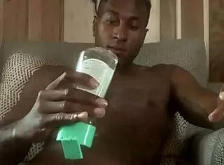 Skinny Tattooed Girl Lays Back With Lando's Monster Big Black Cock For Cum Action