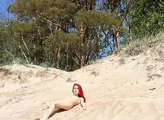 Nude Shooting In The Dunes