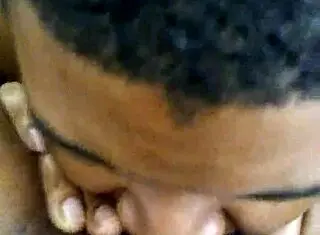 she licks her fat pussy and clit