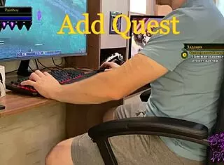 my boyfriend plays world of warcraft while i suck his cock