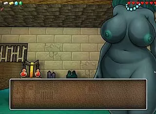 isn't the creeper girl in her red micro bikini so sexy in this hentai parody?