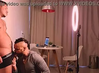 Photographer Starts Shooting, Ends Sucking And Fucking Me