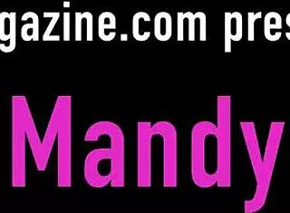 Hottie Mandy strips off lingerie for intense climax