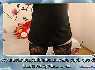 Vanessa's Sexy Webcam Performance!