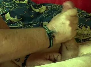 Imagine a mature BBW giving an oiled handjob to a monster cock, teasing with her big hands