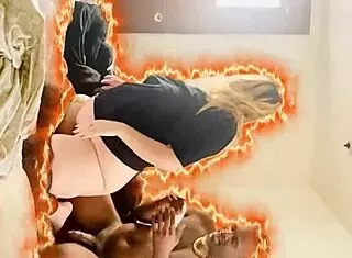 Big ass and monster cock session of amateur couple