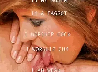 gracie clit sissy whore gets cum 😈