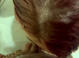 first time the young guy eats the tattooed white teen with full bush