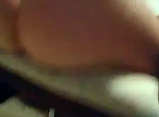 Kitchen kinky: Amateur masturbation video of MILF rides on a pillow