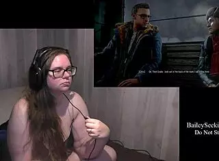 Playing Through Until Dawn, Part One of the Interactive Story.