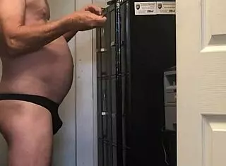 Mature woman almost caught masturbating