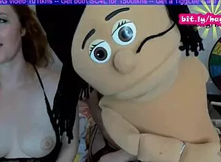 Happy Time With Redhead And Brunette Lesbians 😊